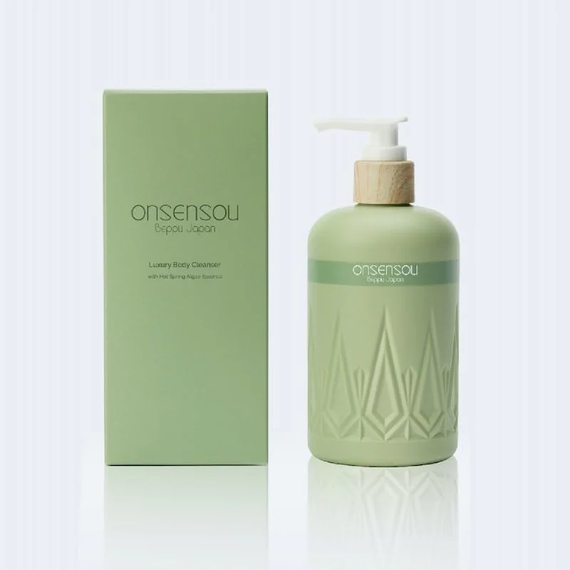 ONSENSOU bagnoschiuma corpo con argilla bianca e alghe termali 300 ml