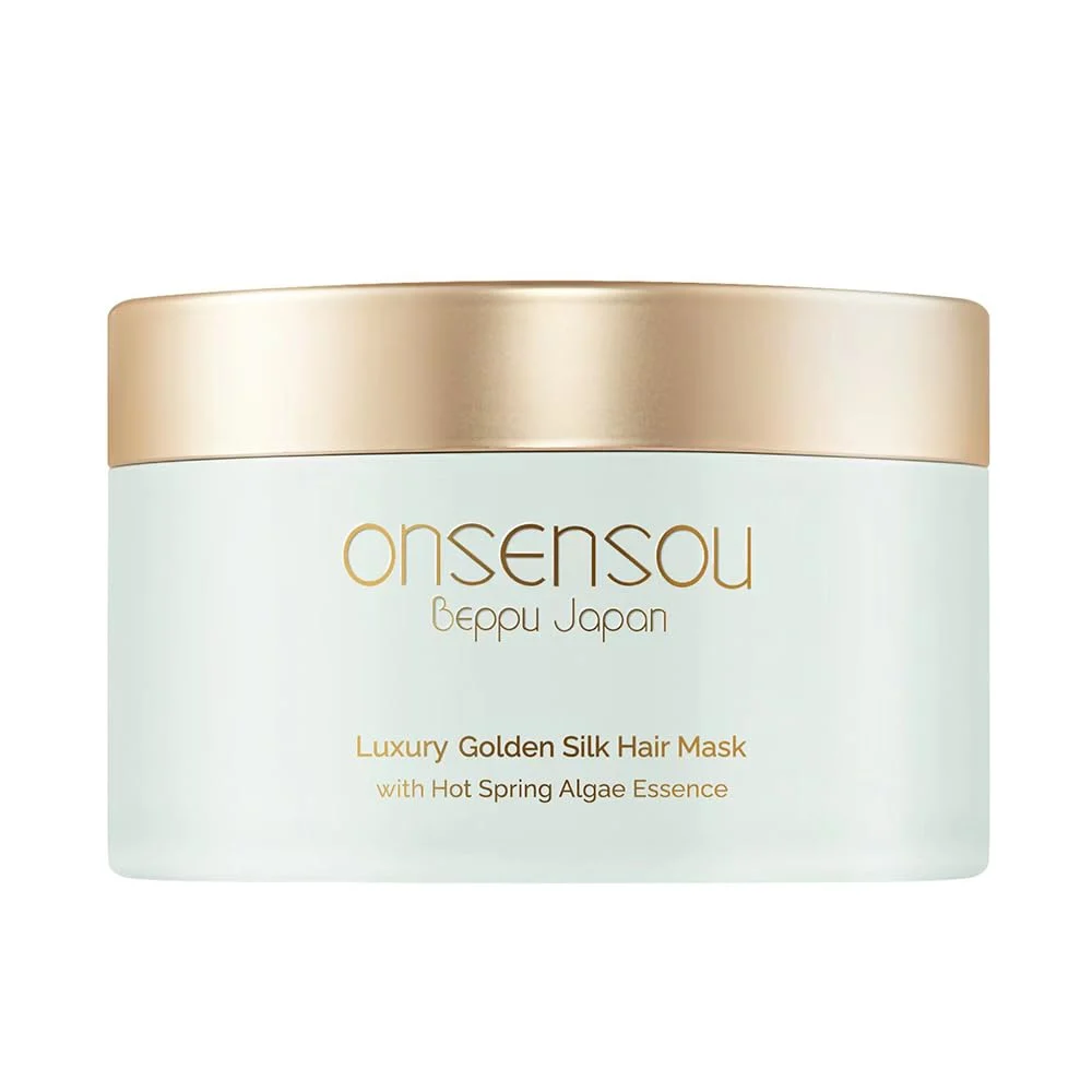 ONSENSOU Golden Silk Hair Mask 180g for Frizzy Damaged Hair