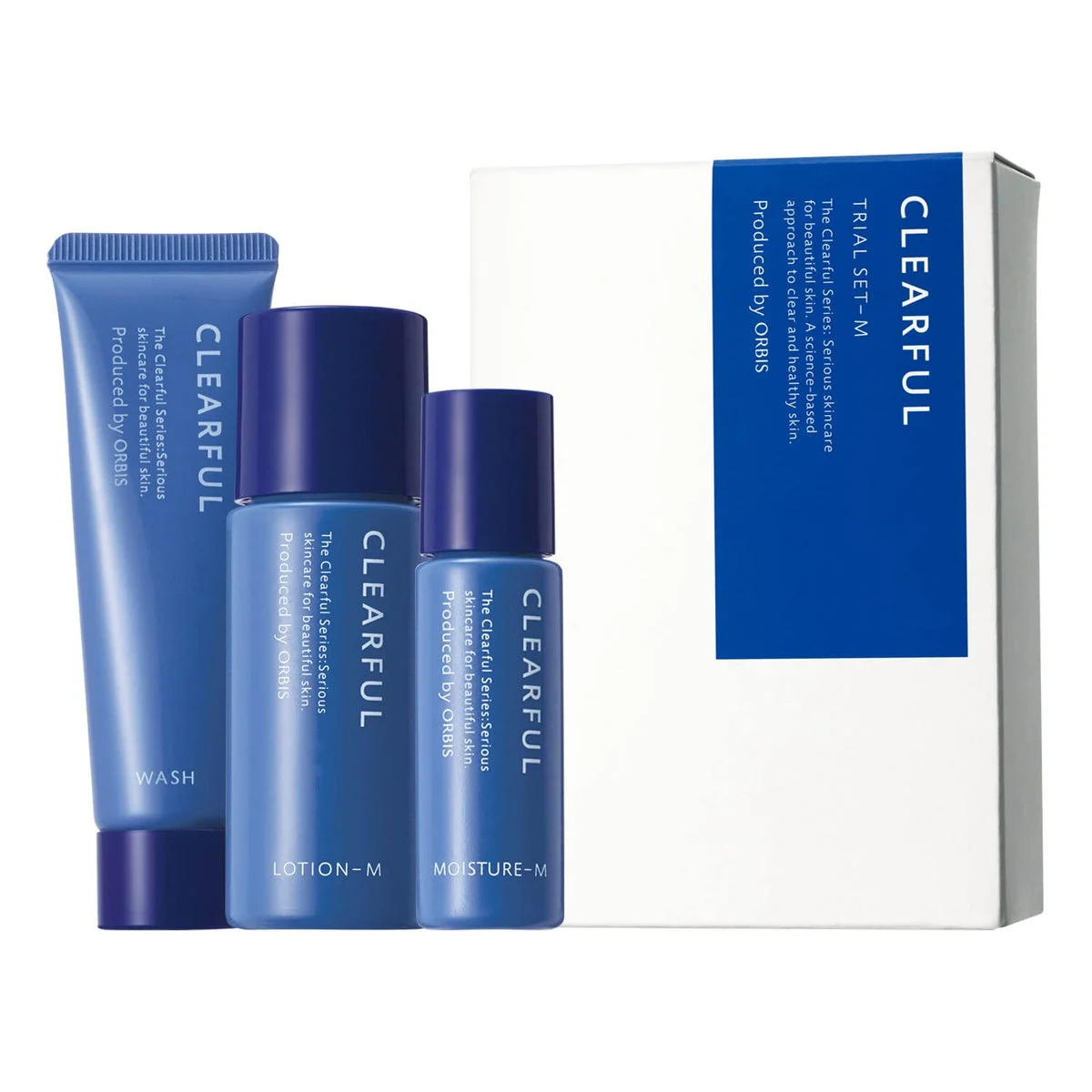 Orbis Set Skincare Clearful 3 Pezzi per Pelli Grasse 2 Settimane 74g