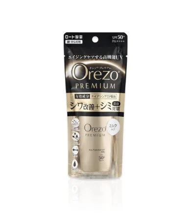Orezo Latte Solare UV Premium 50mL - Protezione Anti-Invecchiamento e Idratante