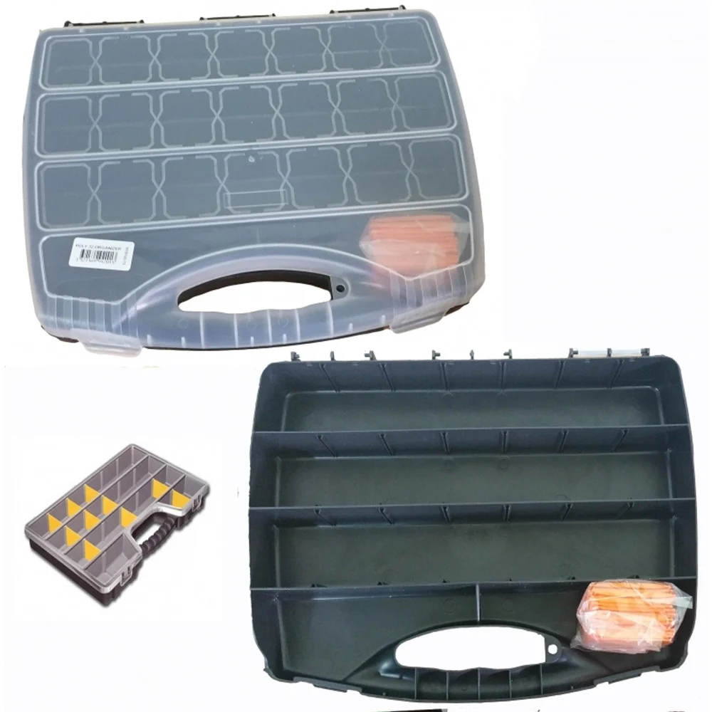 ORGANIZER 48CM CASSETTA ATTREZZI PORTA MINUTERIA MINUTERIE 26 VASCHETTE - TrAdE Shop Traesio