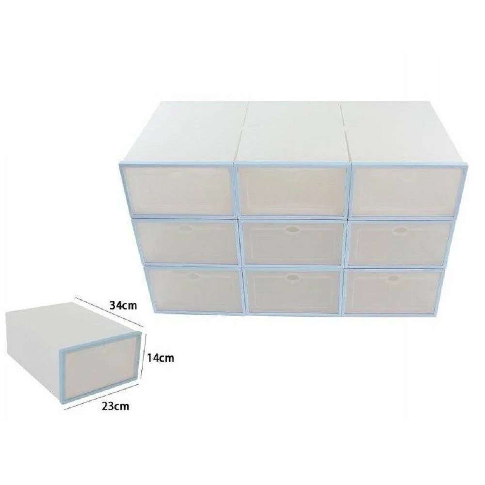 ORGANIZER PORTA SCARPE A CUBI 9 SCOMPARTI 9 PAIA BOX CONTENITORE SCARPIERA 70522 - TrAdE Shop Traesio