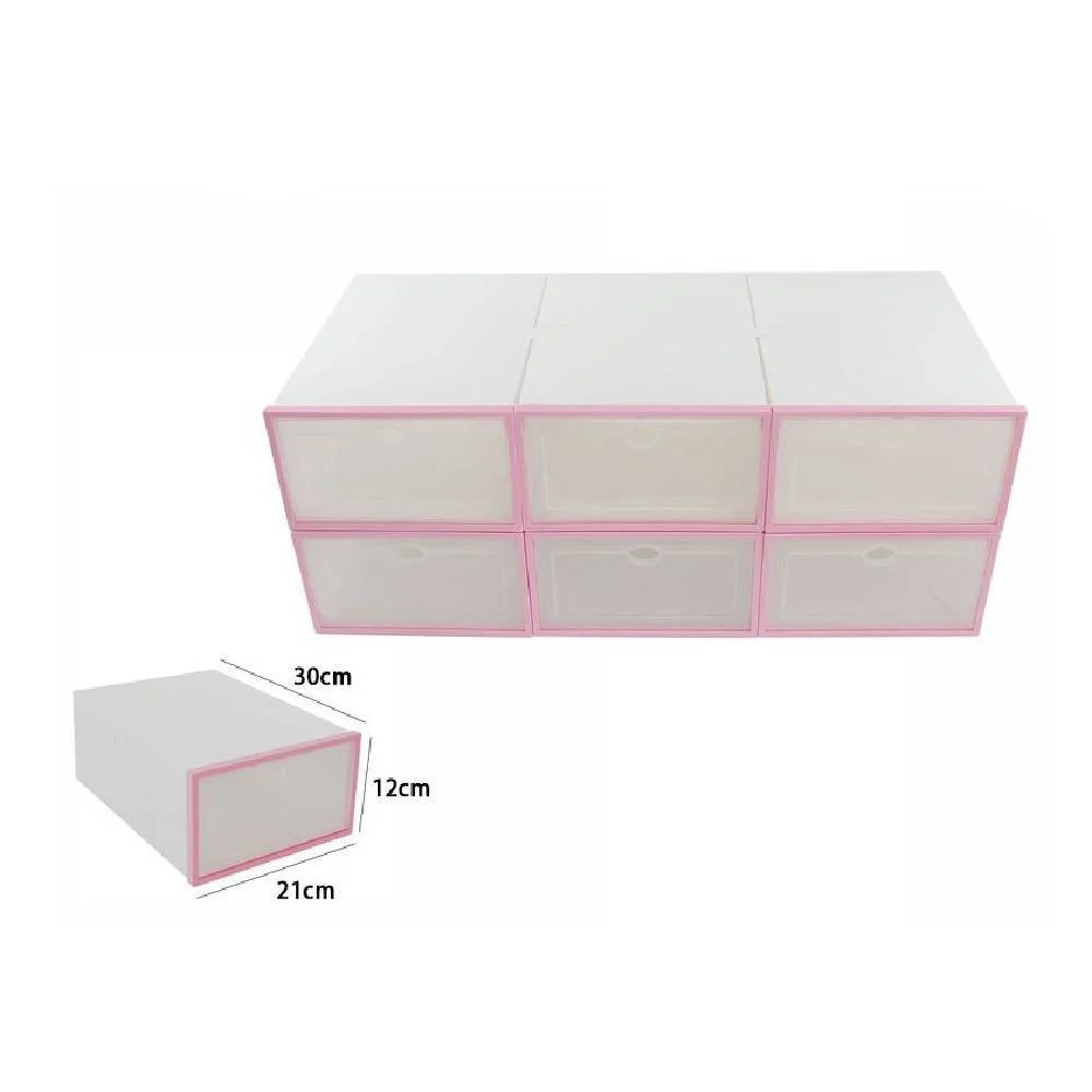 ORGANIZER PORTASCARPE A CUBI 6 SCOMPARTI 6 PAIA BOX CONTENITORE SCARPIERA 70519 - TrAdE Shop Traesio