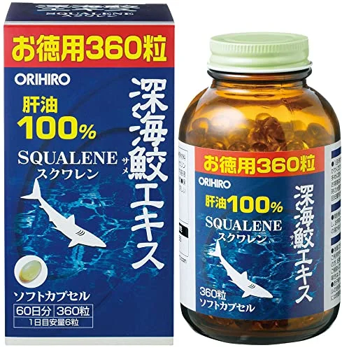 ORIHIRO Deep-sea Shark Extract Capsule 360 capsules for virtuous use
