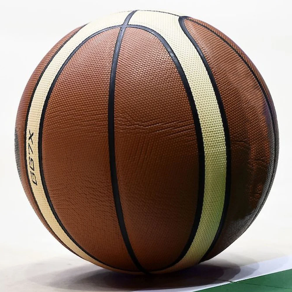 PALLONE DA BASKET PALLACANESTRO IN PELLE SINTETICA 3G7X UFFICIALE FIBA SERIE A - TrAdE Shop Traesio