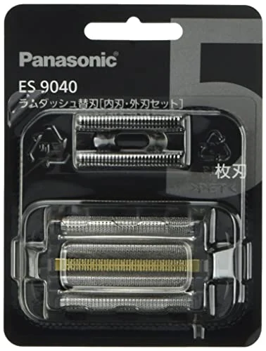Panasonic Rasoio Elettrico 5 Lame Ricambio ES9040 Nero