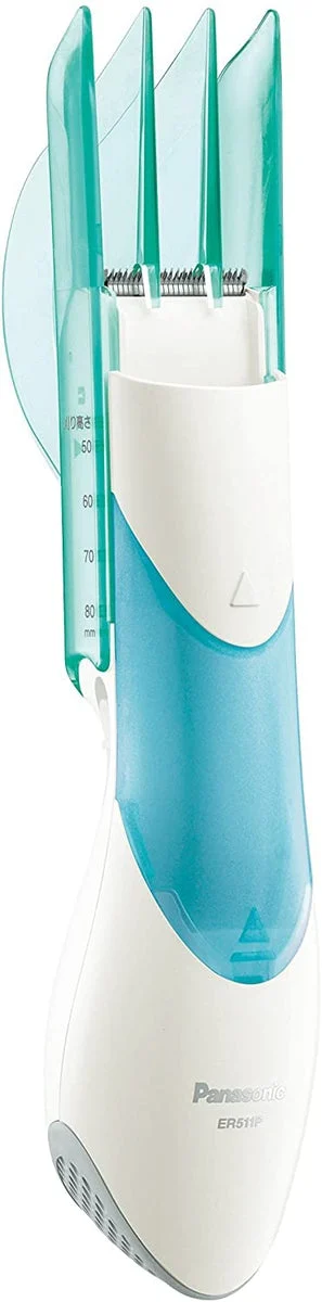 Panasonic tagliacapelli elettrico con aspirazione dei capelli ER511P verde