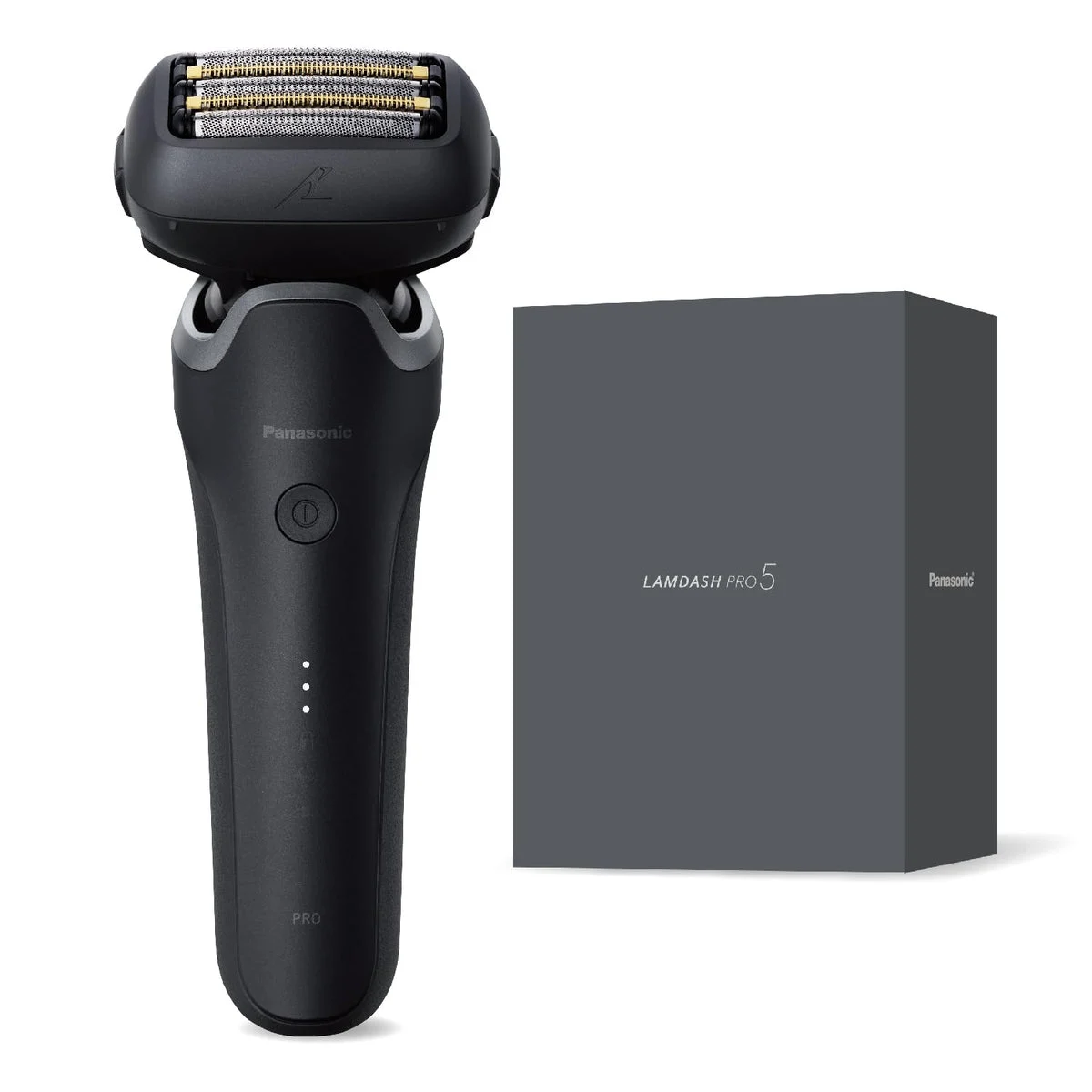 Panasonic Lamdash PRO rasoio elettrico uomo 5 lame AI+ ES-L551D-K nero