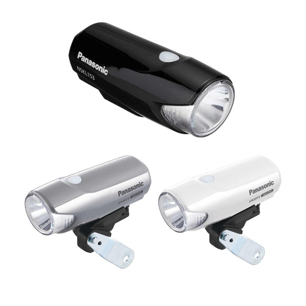 Panasonic Lamp Smart LED Bicicletta NSKL153-S Nero Argento Bianco