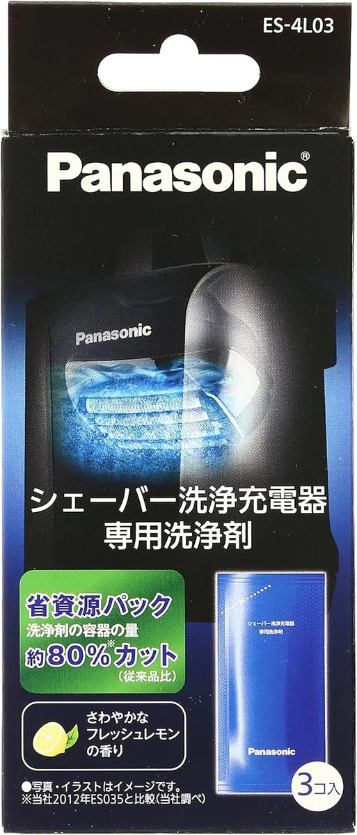 Panasonic cartuccia detergente per base Lamdash ES-4L03 confezione da 3