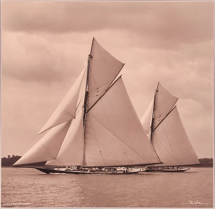 pannello “ailsa & britannia 1895” - Arredamento marinaresco