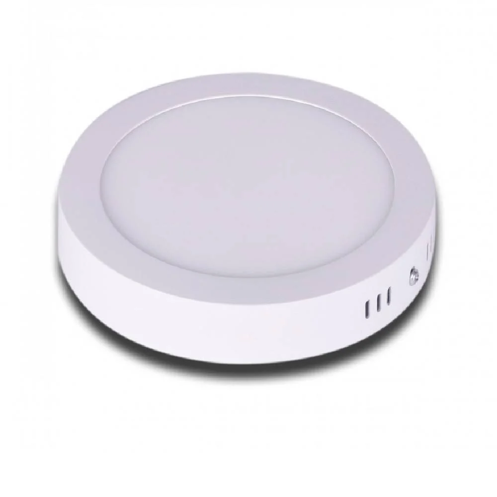 PANNELLO PLAFONIERA LED 12W TONDO PVC LUCE BIANCO CALDO FREDDO NATURALE P170B - TrAdE Shop Traesio