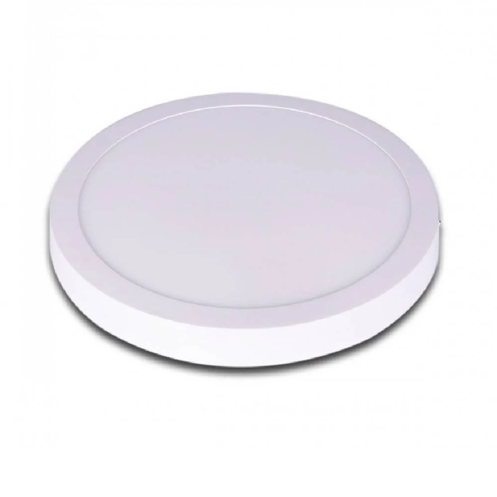 PANNELLO PLAFONIERA LED 18W TONDO PVC LUCE BIANCO CALDO FREDDO NATURALE P22 - TrAdE Shop Traesio