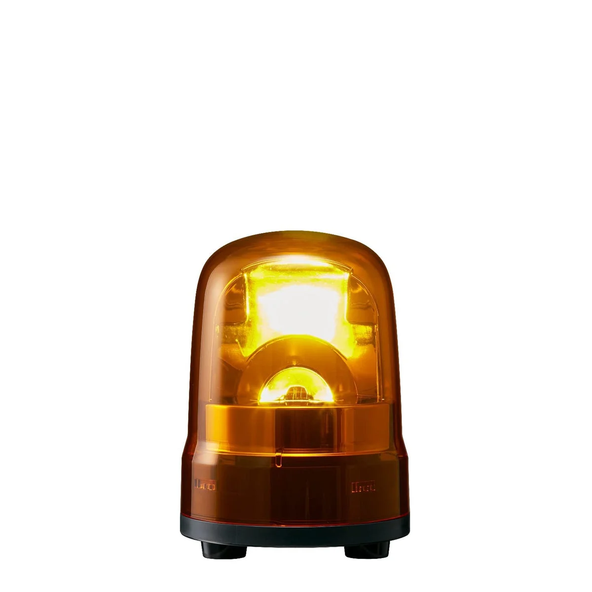 Patlite Rotating Signal Light AC100-240V SKH-M2T-Y Yellow 100mm