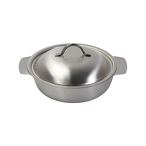 Pearl Chanko Nabe 18cm IH-Compatible Stainless Steel HC-64 Made in Japan