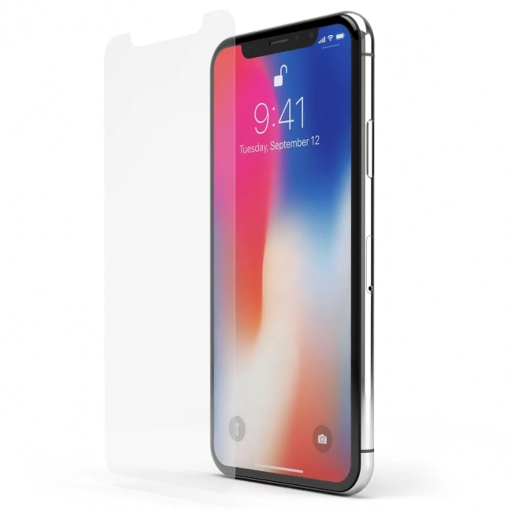 PELLICOLA VETRO TEMPERATO DISPLAY PROTEGGI SCHERMO LCD 0.3MM 2.5D PER IPHONE 10 - TrAdE Shop Traesio
