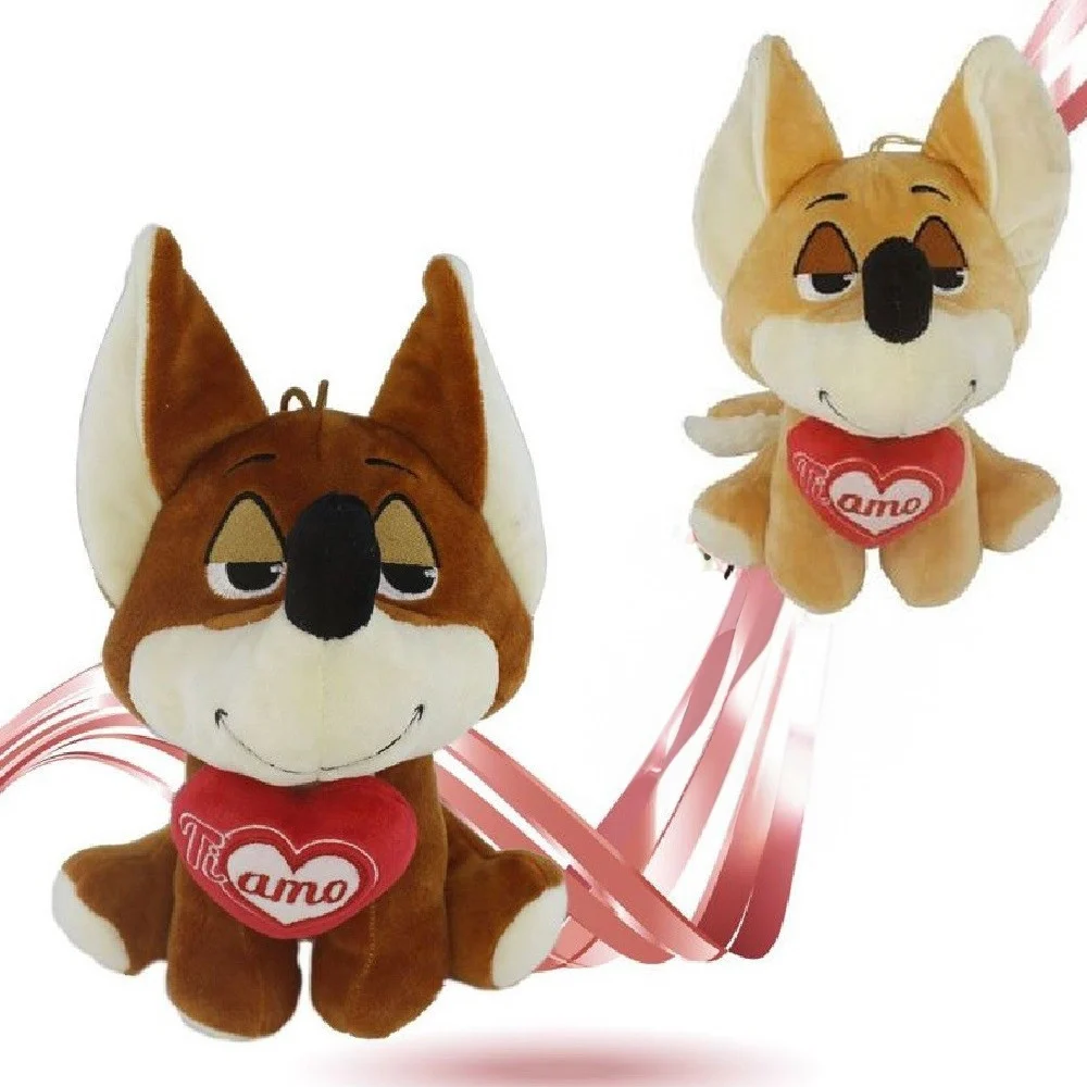 PELUCHE VOLPE 55 CM CUORE TI AMO IDEA REGALO SAN VALENTINO COL. ASSORTITI 92461 - TrAdE Shop Traesio