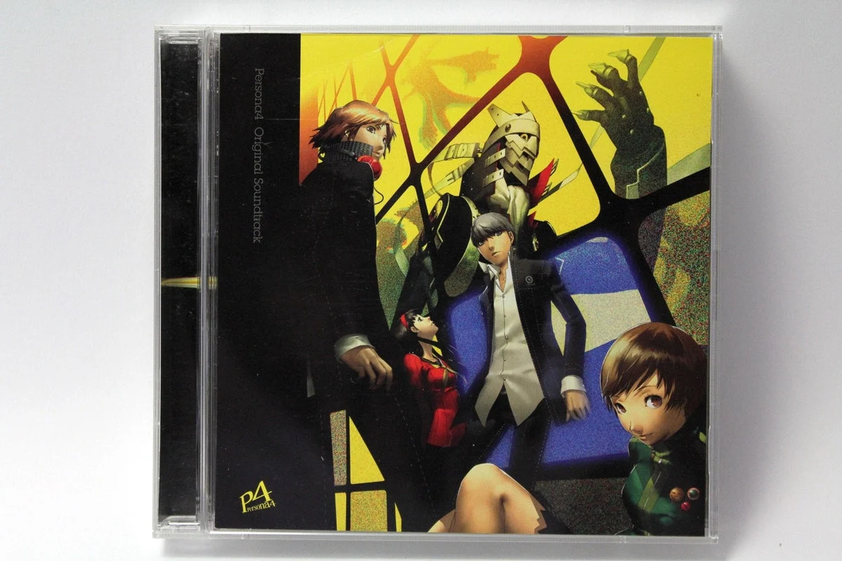 Persona 4 Original Soundtrack prima edizione limitata con sticker esclusivo - WAFUU JAPAN