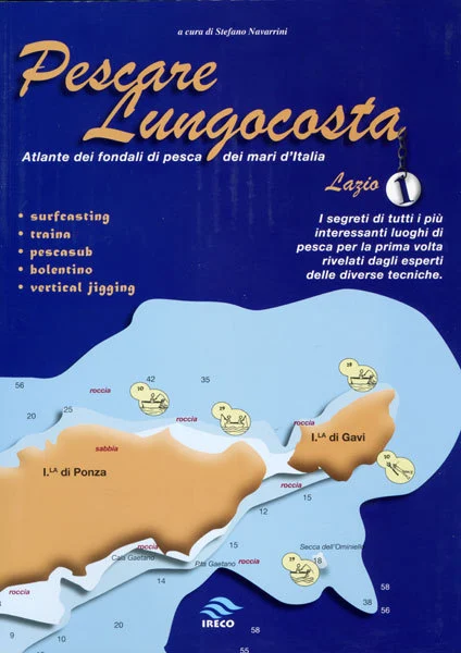 pescare lungocosta vol. 1 – lazio - Libri e DVD