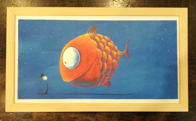pesce rosso - Arredamento marinaresco