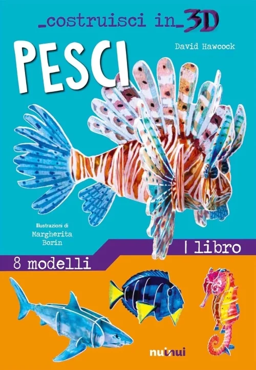 pesci (costruisci in 3d) - Libri e DVD