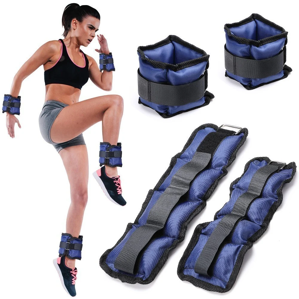 PESI CAVIGLIE POLSI CAVIGLIERA SPORT ARTI MARZIALI FITNESS CAVIGLIERE PESO 3 KG - TrAdE Shop Traesio