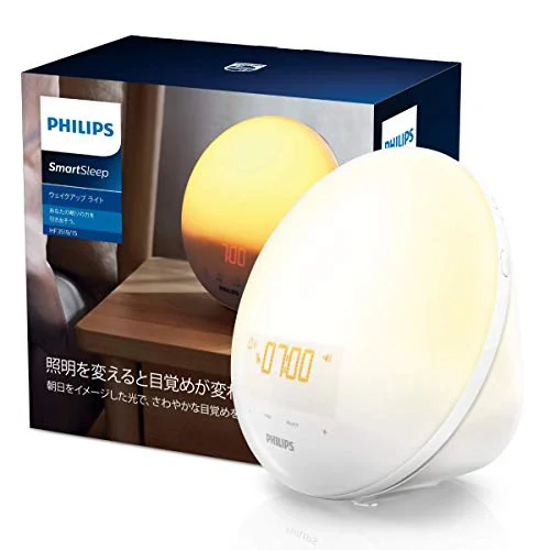 Philips Sveglia Ottica Altoparlante HF3519/15 Bianco
