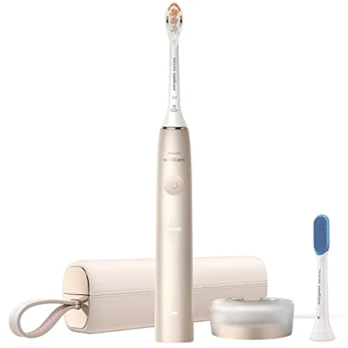 Philips Sonicare Spazzolino Elettrico 9900 Prestige HX9992/21 Bianco Champagne