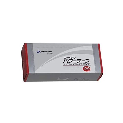 Phiten Power Tape 1000 Mark - Sports Recovery - Black - 5m