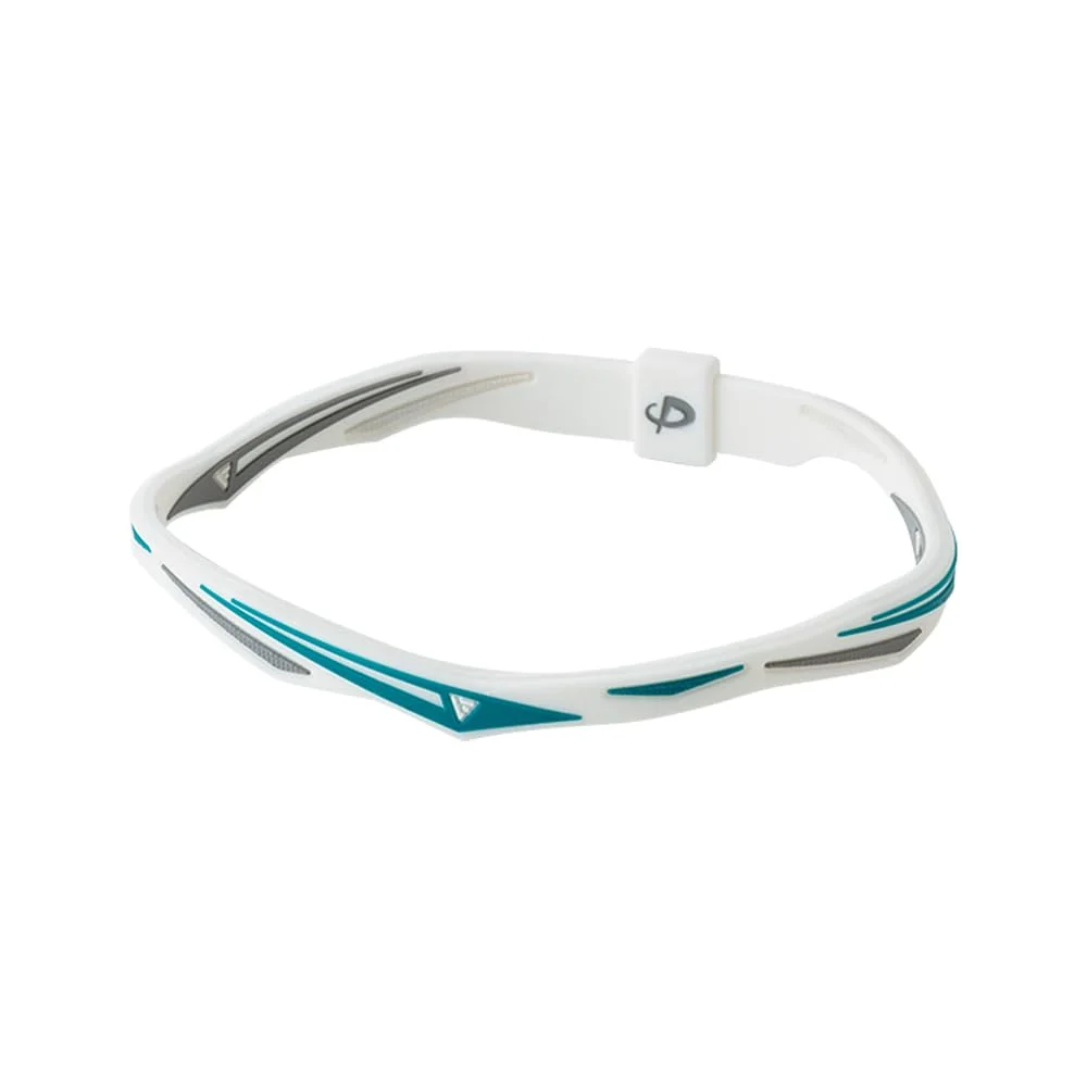 Phiten RAKUWA Anklet EXTREME Twist White 21cm