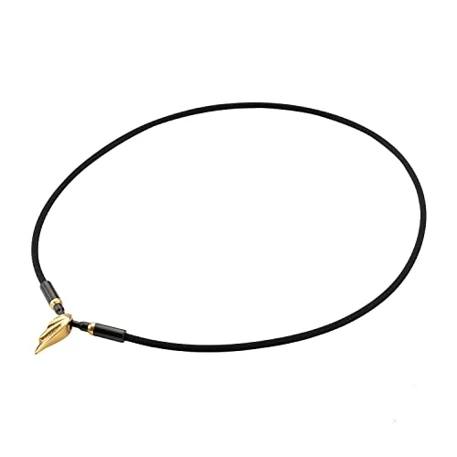 Phiten Stainless Steel Necklace RAKUWA Neck Wings Gold