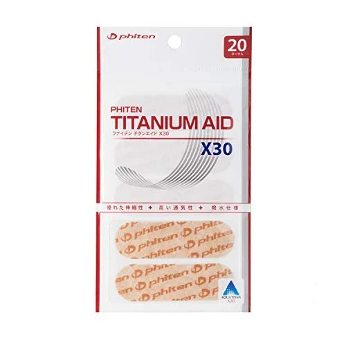 Phiten TATANIUM AID x30 20 Mark 0118PT734000 Beige