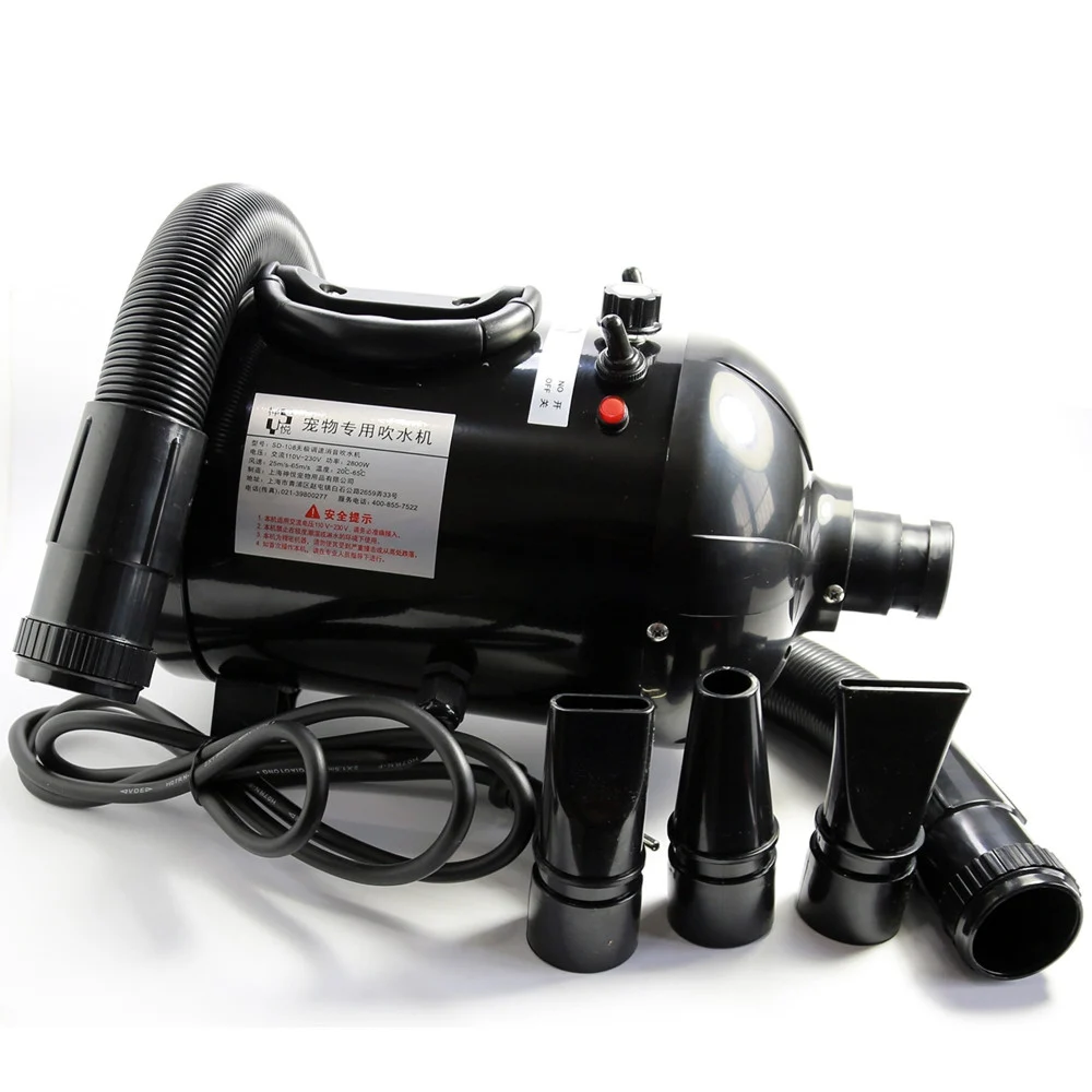 PHON ASCIUGATORE SOFFIATORE DI ARIA CALDA PER ANIMALI CANI E GATTI 2800 WATT - TrAdE Shop Traesio