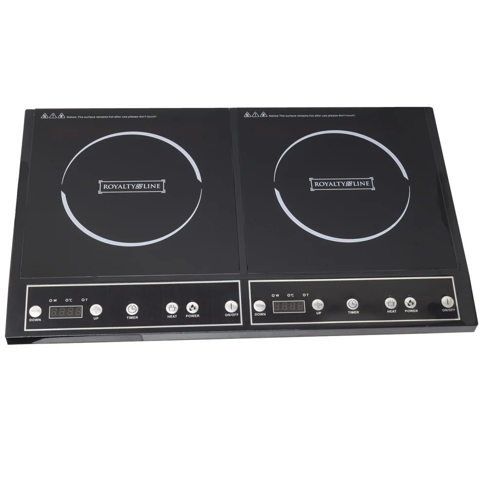 PIASTRA INDUZIONE 3400W DOPPIO 2 ZONE PIANO COTTURA FORNELLO ELETTRICO 270° - TrAdE Shop Traesio