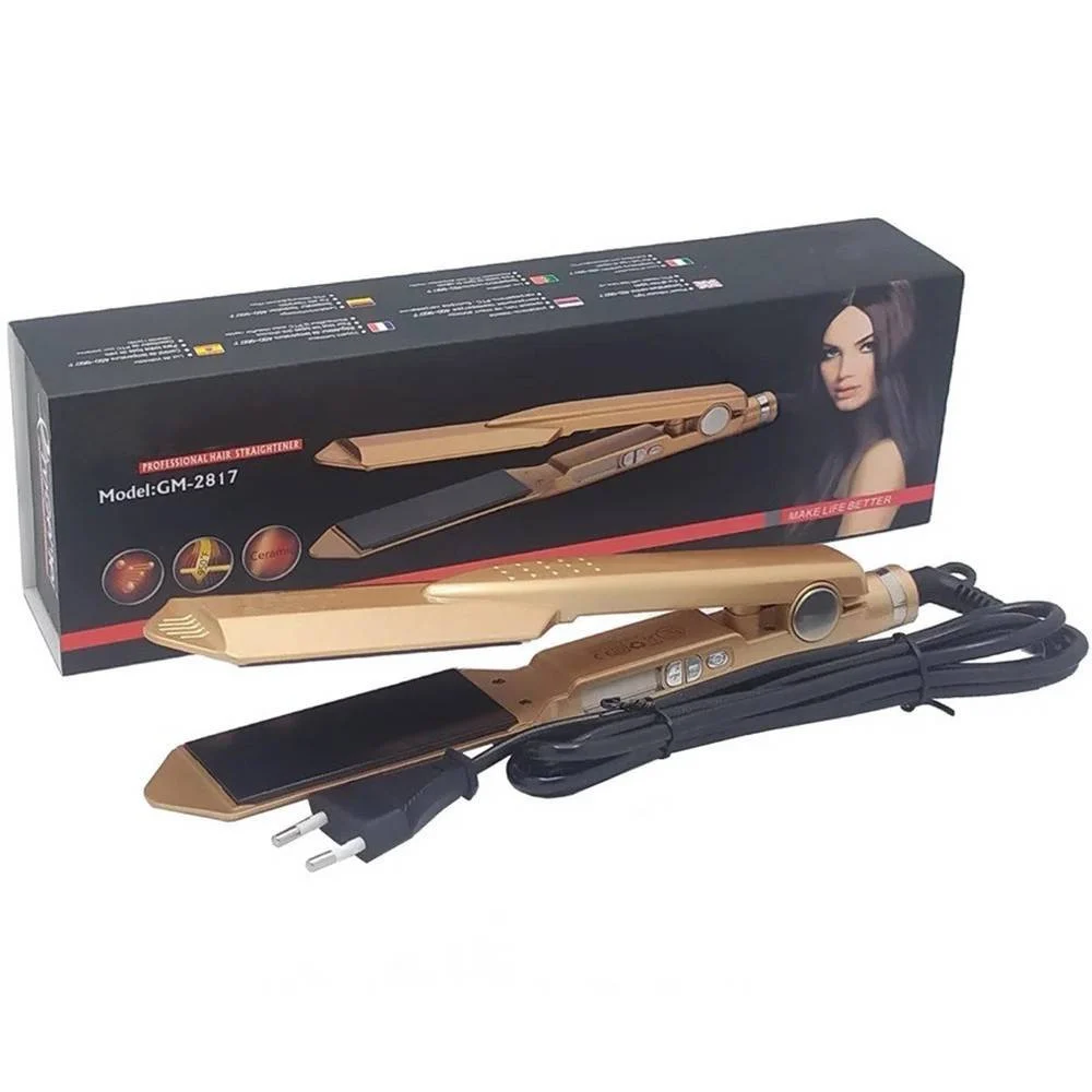 PIASTRA PER CAPELLI IN CERAMICA CON TEMPERATURA REGOLABILE LISCIANTE GM-2817