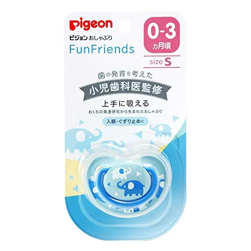 Pigeon Succhietto Fun Friends 0-3 Mesi Con Copertura Speciale Taglia S