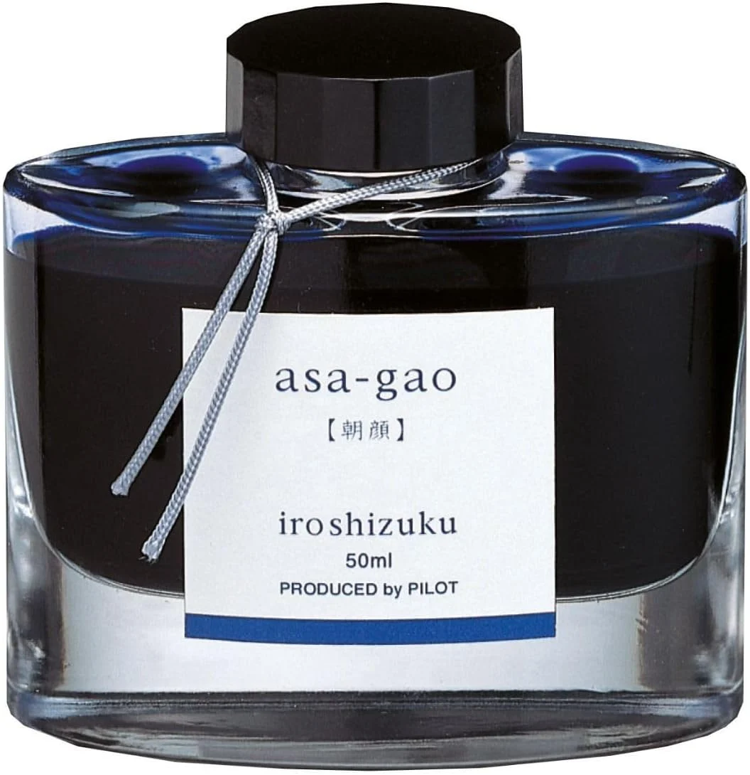 Pilot Fountain Pen Ink 50ml Asagao Blue INK50AS