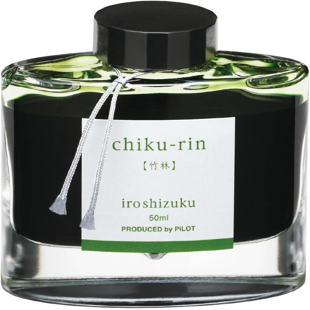 Pilot Fountain Pen Ink 50ml Chikurin Green INK50CHK