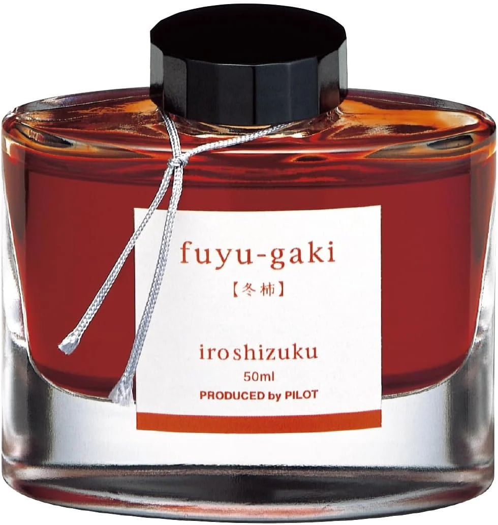 Pilot inchiostro stilografico iroshizuku INK50FG Fuyugaki arancione 50ml
