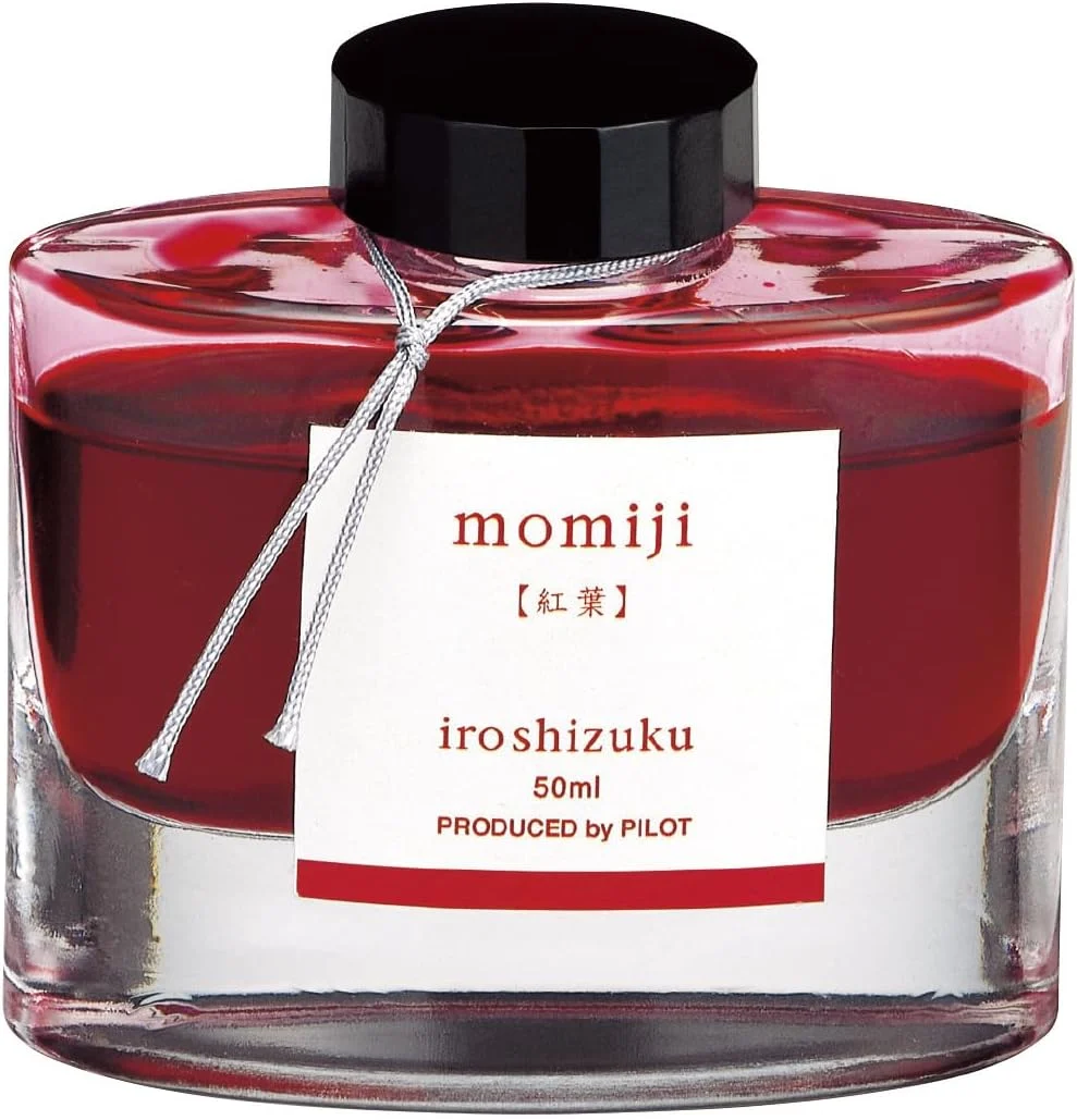 Pilot inchiostro stilografico Iroshizuku INK50MO rosso Momiji 50ml