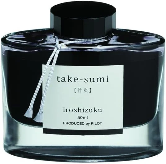 Pilot Fountain Pen Ink 50ml Takesumi Black INK50TAK