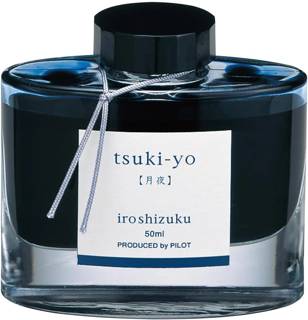 Pilot Fountain Pen Ink 50ml Tsukiyo Blue INK50TY