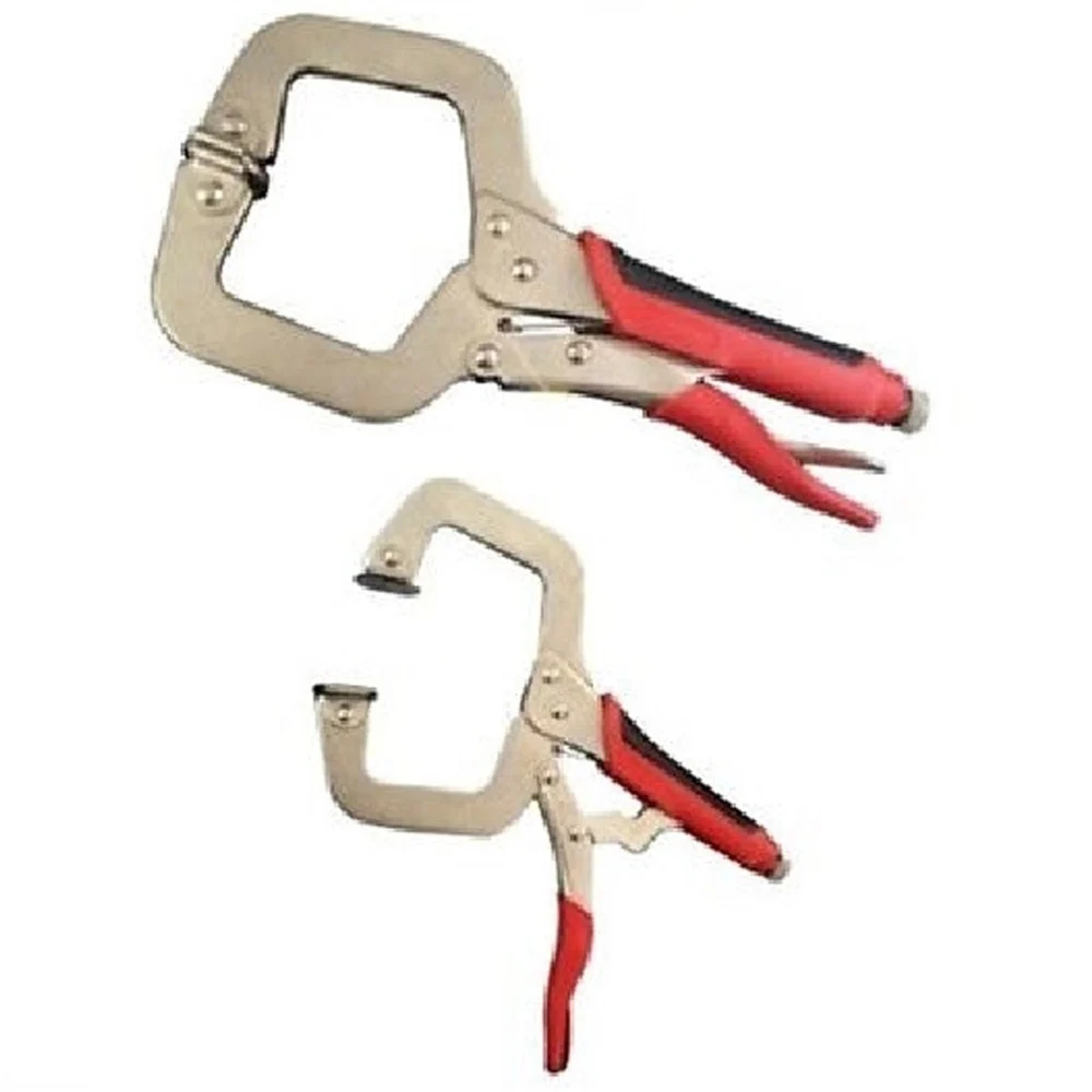 PINZA A MORSETTO CON GANASCE A CON COLLO DI CIGNO A GRIP SCATTO 10" - TrAdE Shop Traesio