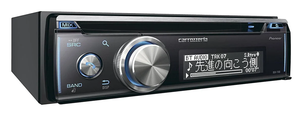 Pioneer Ricevitore Audio Bluetooth CD USB 1DIN DEH-7100 Nero 1kg