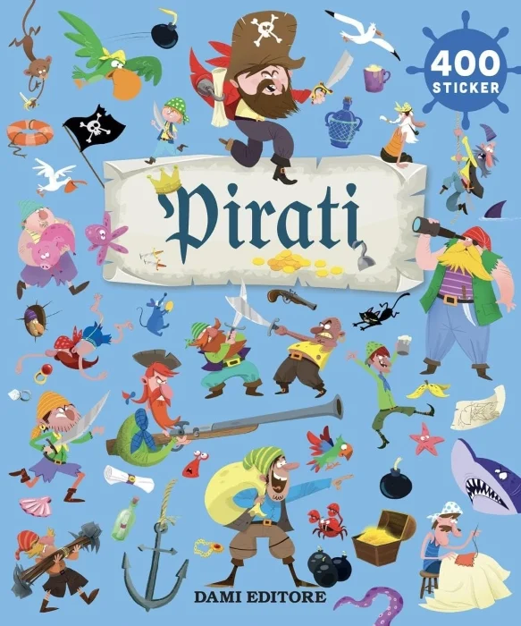 Pirati – 400 sticker - Libri e DVD