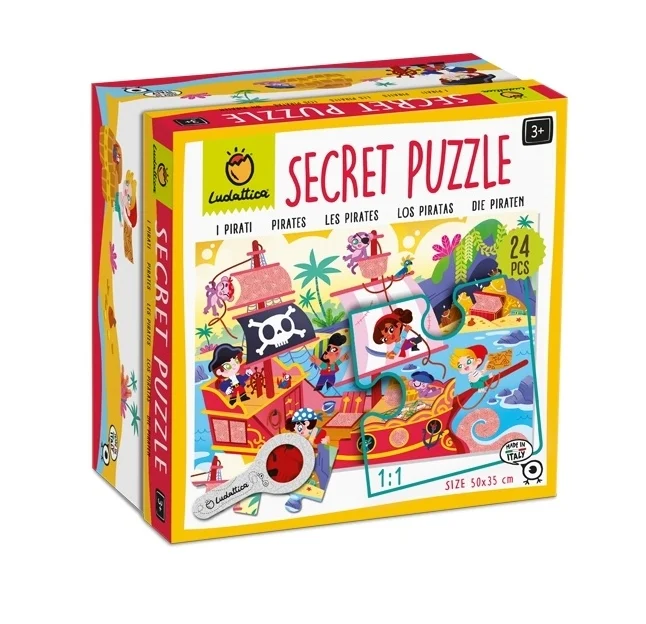 i pirati – secret puzzle - Giochi e Puzzle