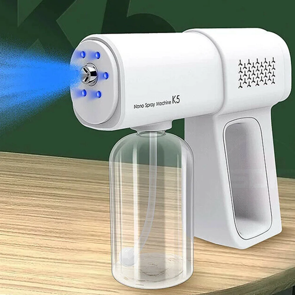 PISTOLA A SPRUZZO SENZA FILO CORDLESS VAPORE IGIENIZZANTE DISINFETTANTE ALCOHOL - TrAdE Shop Traesio