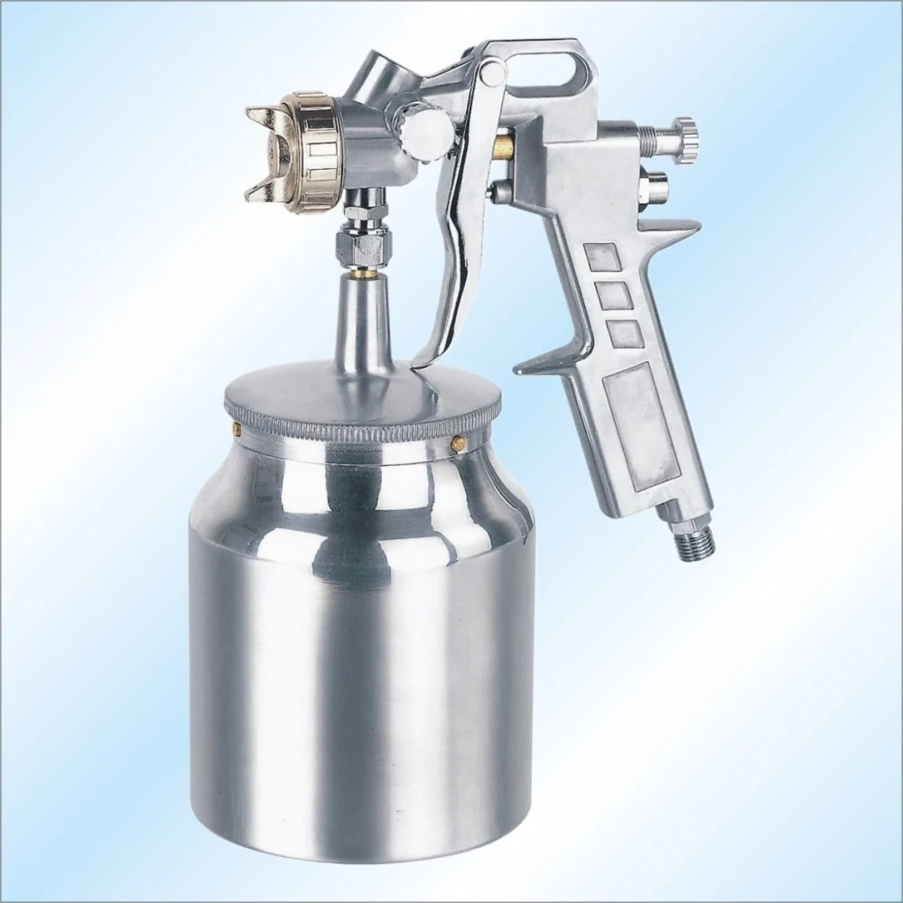 PISTOLA AEROGRAFO AD ARIA SPRUZZO IN METALLO COMPRESSA SERBATOIO PER VERNICIARE - TrAdE Shop Traesio