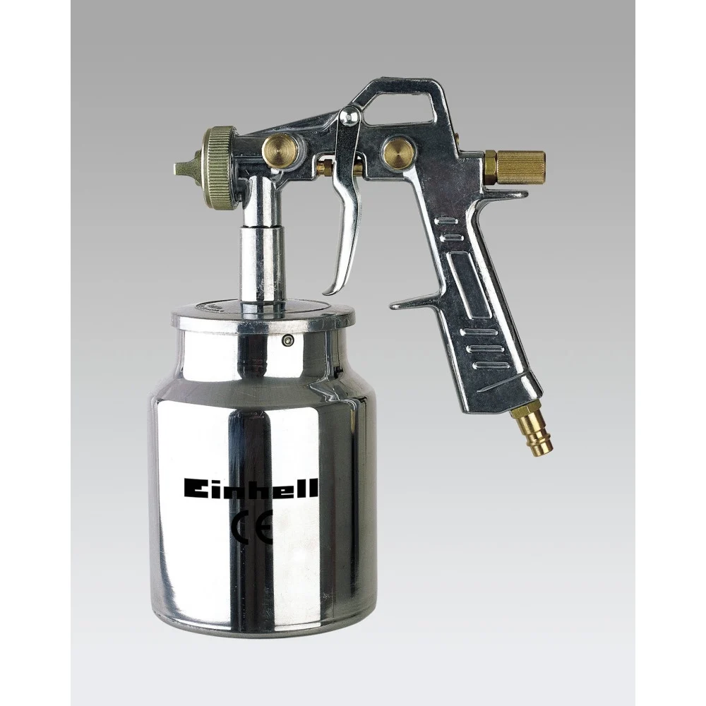 PISTOLA SPRUZZO AEROGRAFO UNIVERSALE CON SERBATORIO 1LT EINHELL PER COMPRESSORE - Einhell ®