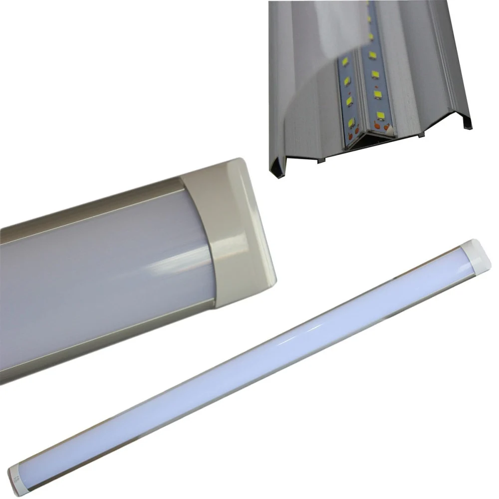 PLAFONIERA APPLIQUE LED SLIM SMD SOFFITTO 220V LUCE LAMPADA 36 W WATT 120 CM DR - TrAdE Shop Traesio